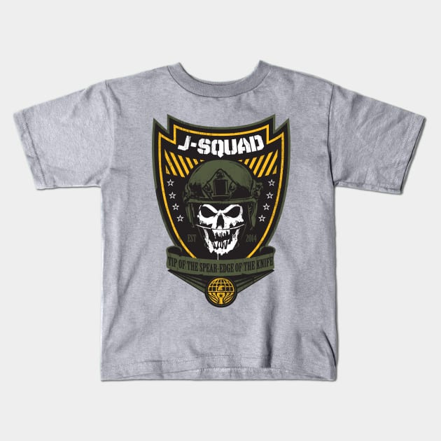 J-SQUAD Kids T-Shirt by MatamorosGraphicDesign